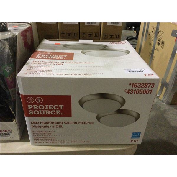 Project Source LED Flushmount Ceiling Fixtures (13in x 13in)Â 