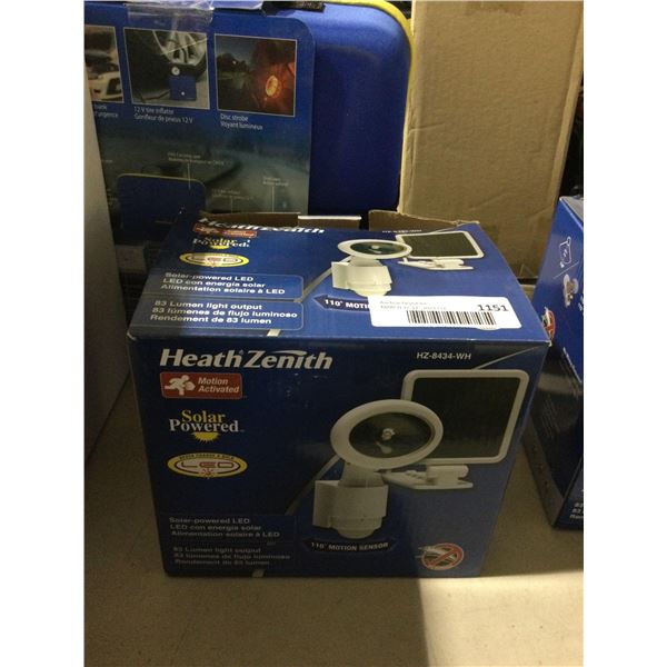 Heath Zenith Solar Powered Motion Activated LED Light