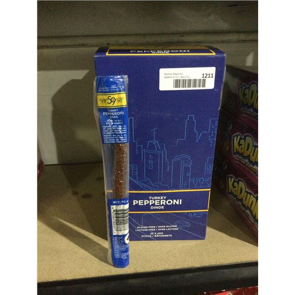 59th Street Turkey Pepperoni Sticks (25 x 40g)