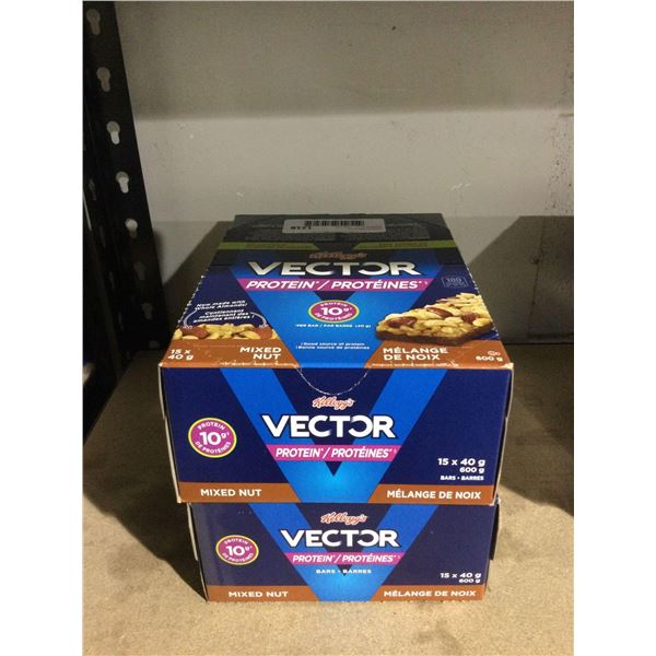 Kellogs Vector Mixed Nut Protein Bars (600g) Lot of 2