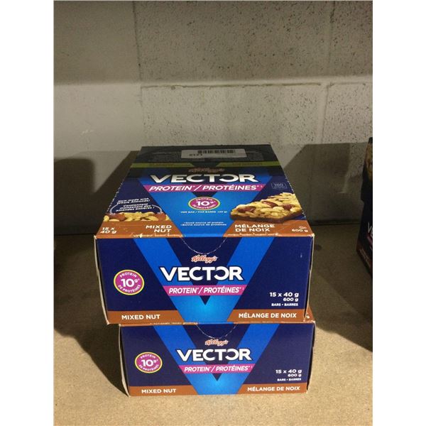 Kellogs Vector Mixed Nut Protein Bars (600g) Lot of 2