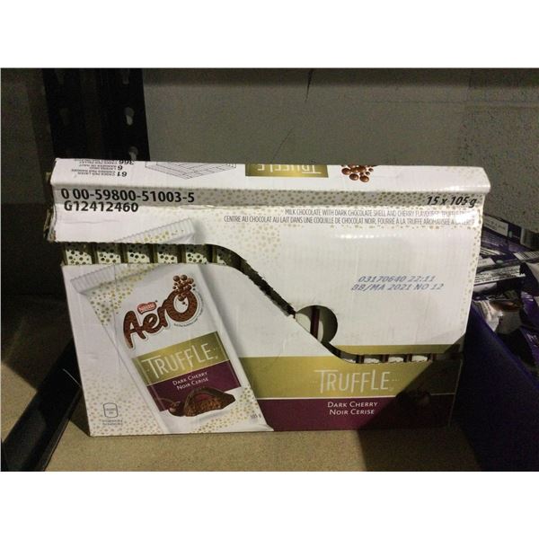 Case of Aero Dark Cherry Truffle Bars (15 x 105g)Â Â 