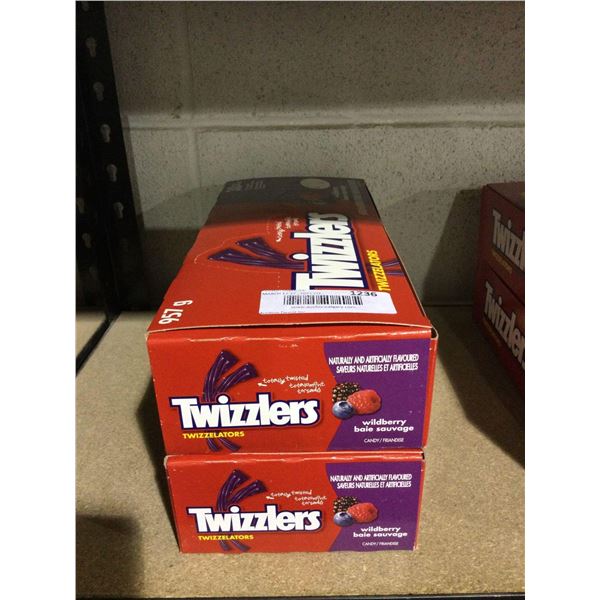 Twizzlers Wildberry Twizzelators Licorice Candy (957g) Lot of 2