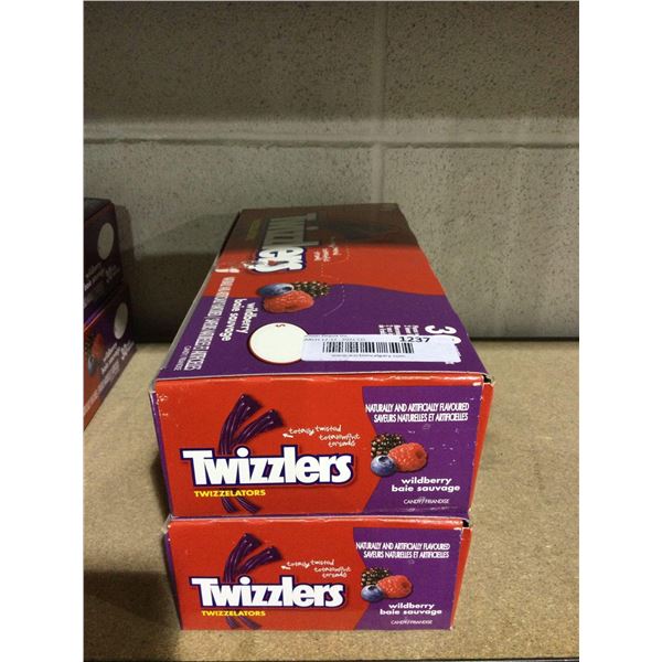 Twizzlers Wildberry Twizzelators Licorice Candy (957g) Lot of 2