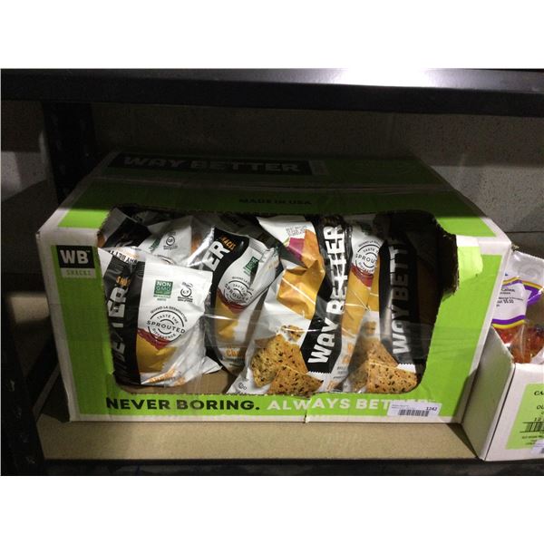 Case of Way Better Snacks Nachos (11 x 156g)Â 