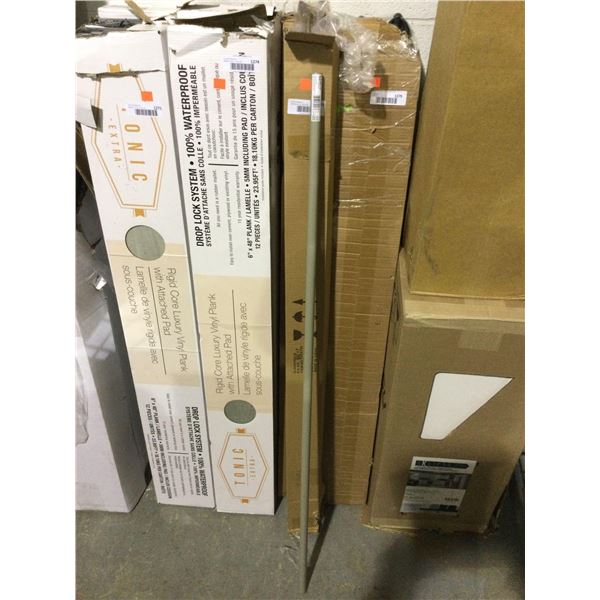 Case of 12 ClosetMaid 4ft Closet RodsÂ 