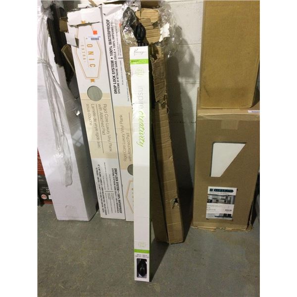 Case of 2 Kenney Studio Adjustable Curtain Rods (66in - 120in)Â 