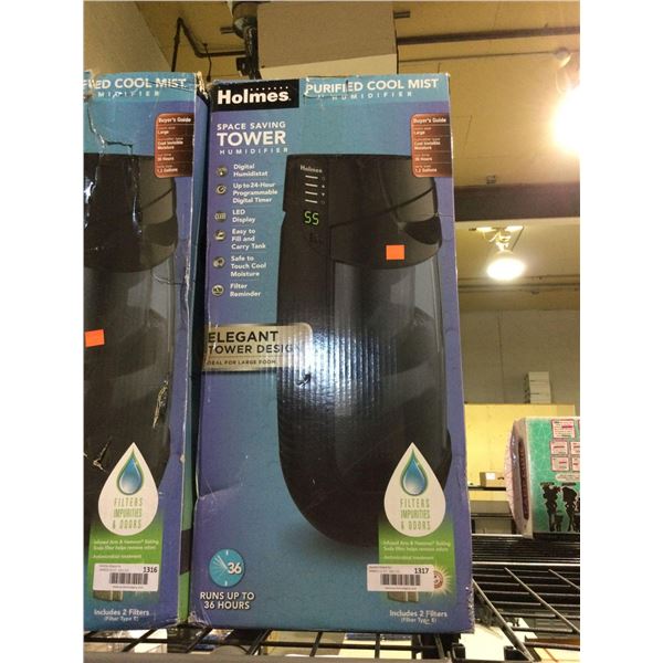 Holmes Space Saving Tower Humidifier (1.2 Gal)