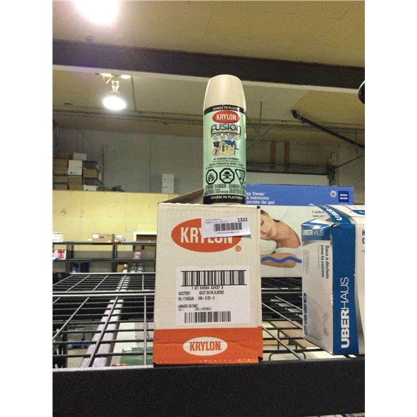 Case of Krylon Fusion for Plastic Aerosol Spray (6 x 340g)