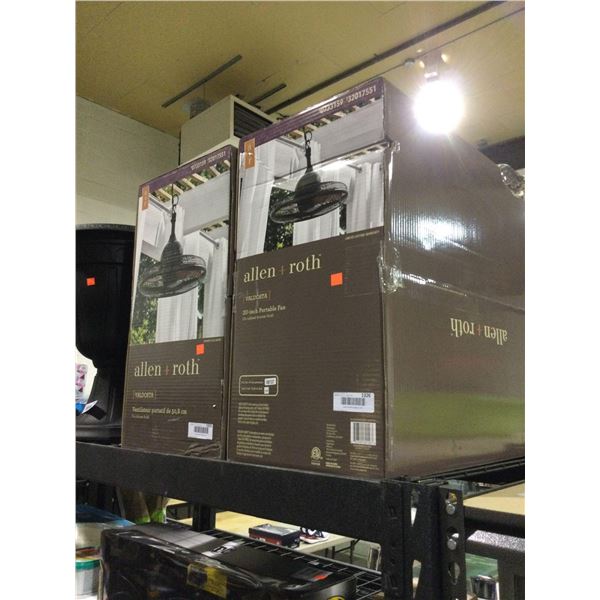 Allen Roth Valdosta 20in Portable FanÂ 