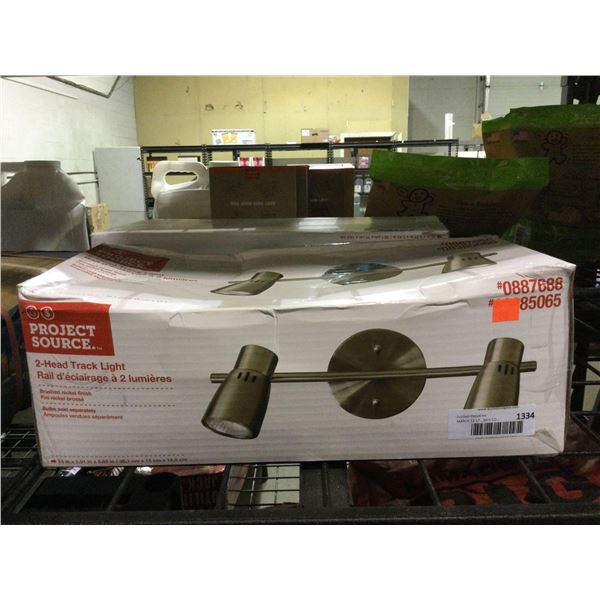 Project Source 2-Head Track Light (15in x 5.91in x 5.83in)