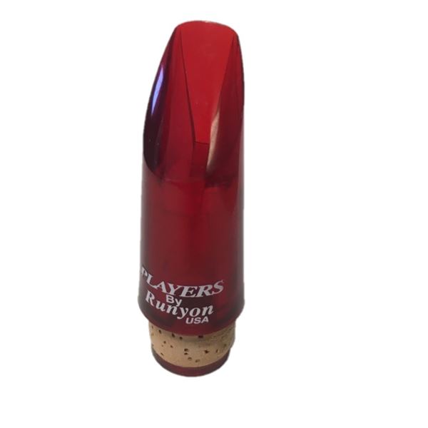 Players by Runyon Red Clarinet Mouthpiece