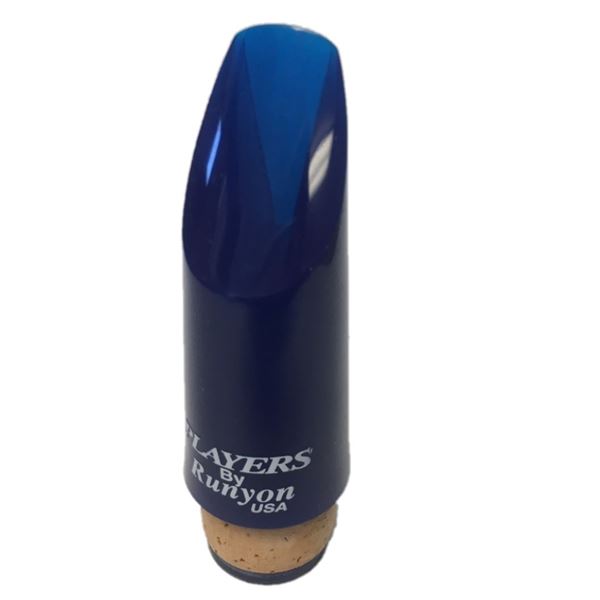 Players by Runyon Blue Clarinet Mouthpiece