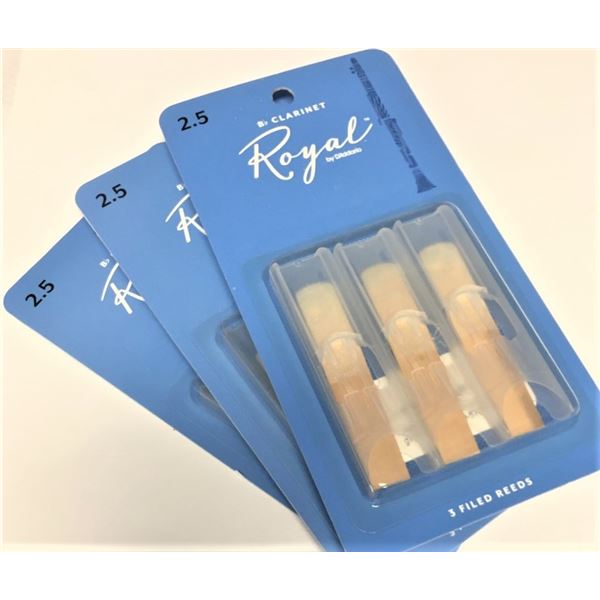 Reeds  - NINE Royal  2.5  Bflat Clarinet