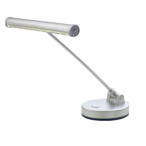 Stagg SPLED 10-1 SL LED Piano/Desk Lamp, Silver Matte