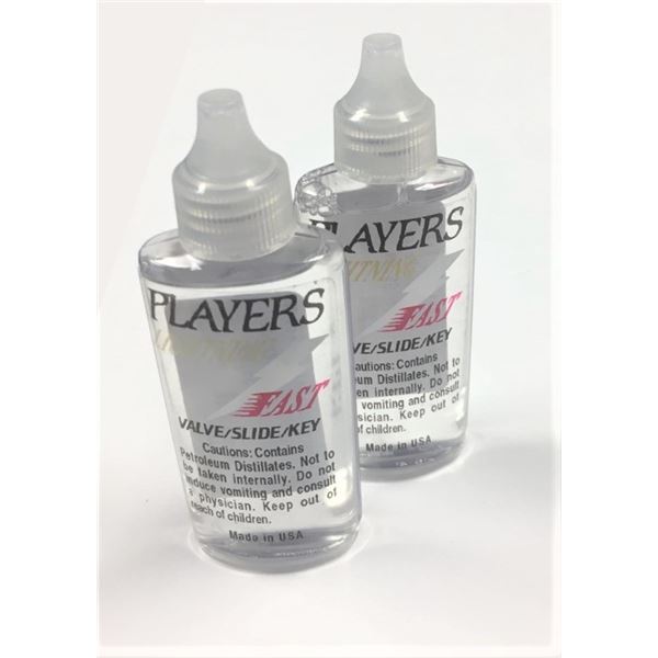 Players Lightning Fast Valve/slide/Key Oil