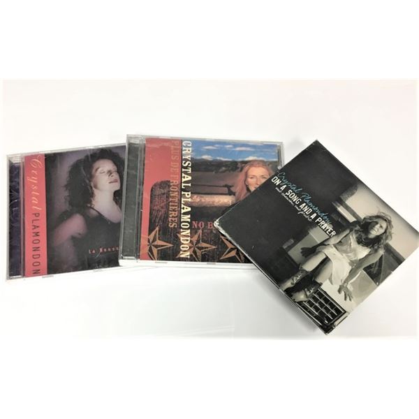 THREE Crystal Plamondon Music CDs