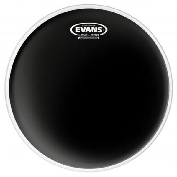 Evans 6" Black Chrome Drumhead TT06CHR