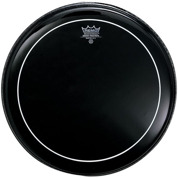 Remo Pinstripe Ebony 6" ES-0606-PS