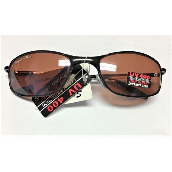 Signature II Sunglasses in Zippered Case - With High Density Driving Lens