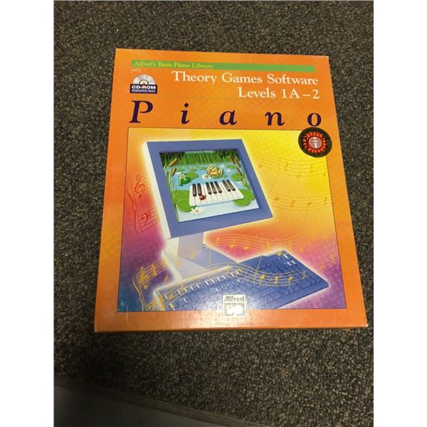 Alfred's Basic Piano Library Theory Games Software Levels 1A-2