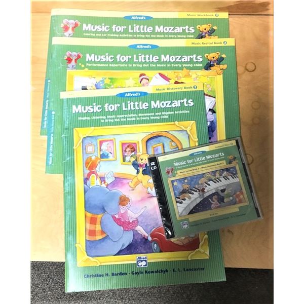 Music for Little Mozarts Books and CDs