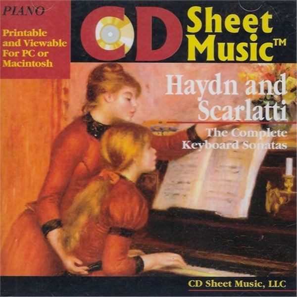 CD Sheet Music: Haydn and Scarlatti The Complete Keyboard Sonatas