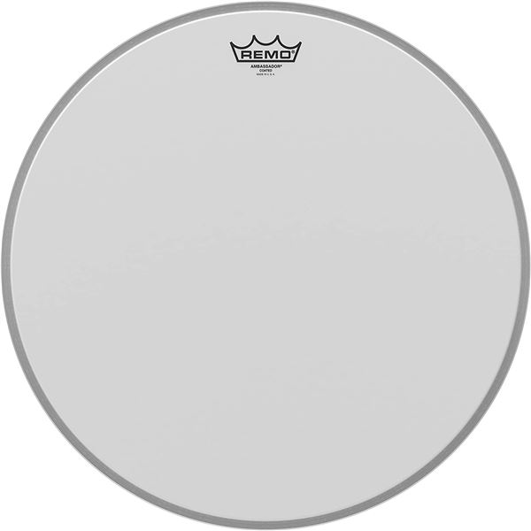 Remo BR-1118-00 Ambassador Coated 18" Bass Drum Head