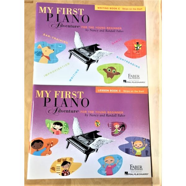 My First Piano Books - Level C Writing Book and Lesson Book