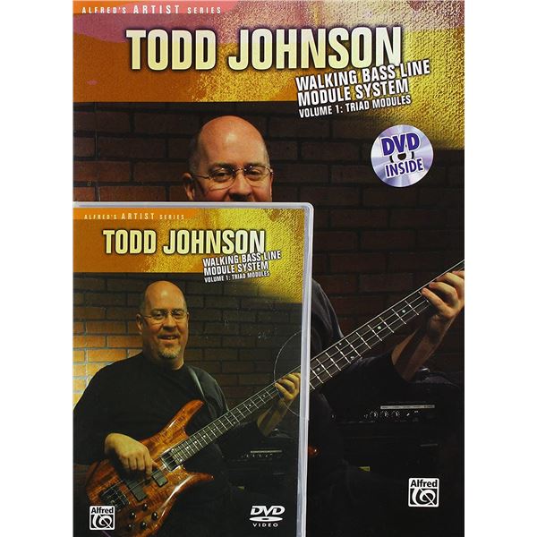 Todd Johnson: Walking Bass Line Module System, Vol. 1 - Triad Modules