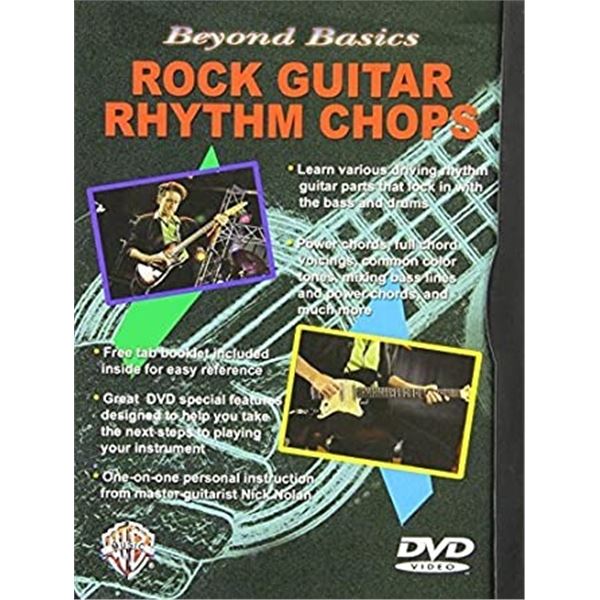 Beyond Basics: Rock Guitar Rhythm Chops Dvd