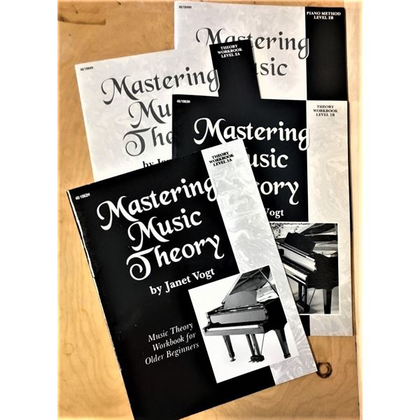 FOUR Janet Vogt Music Theory Books