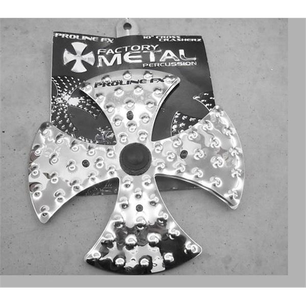 Factory Metal PFX10CC 10" Proline FX Cross Crasherz Percussion Crash Drum Cymbal