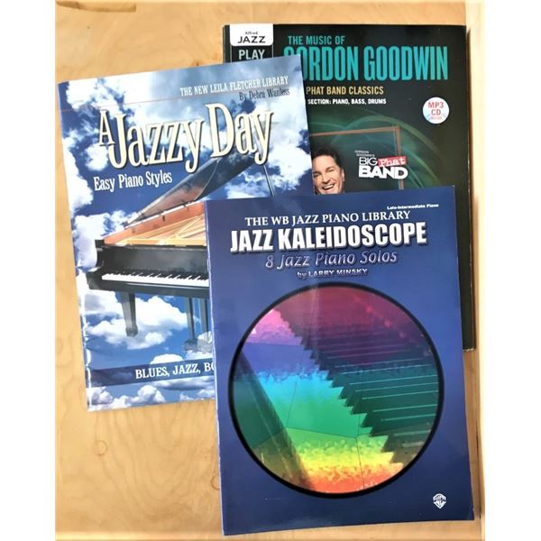 THREE Jazz Piano Books