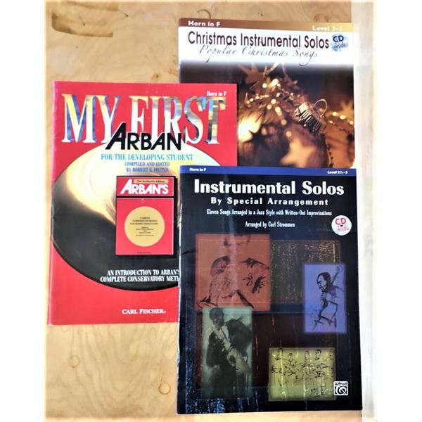 THREE Books for Horn in F