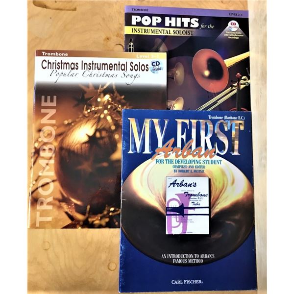 THREE Books for Trombone