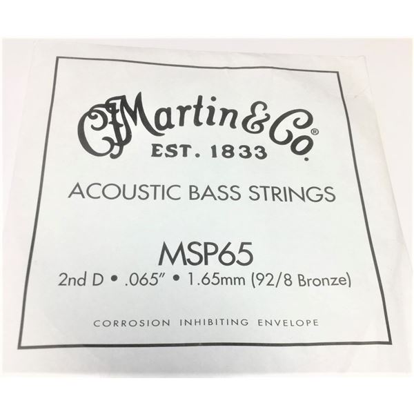 Martin & Co. Acoustic Bass Strings One String MSP65