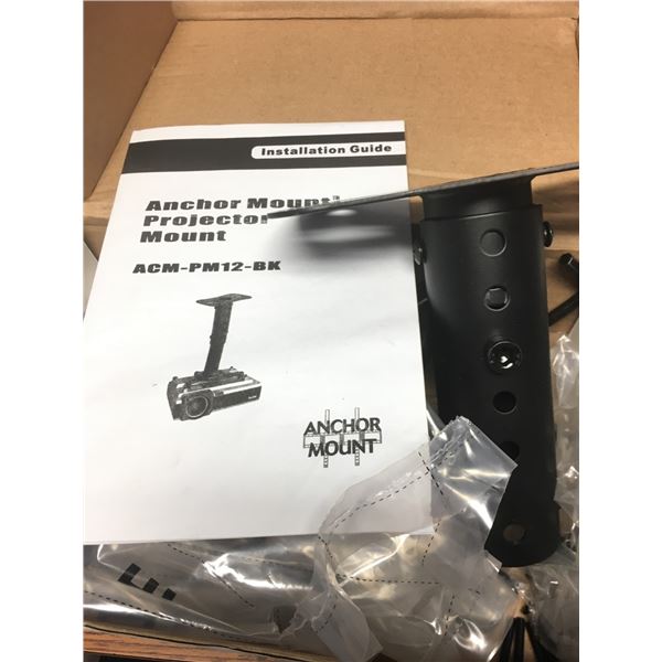 ACM - PM12 -BK Heavy Duty Projector Anchor Mount