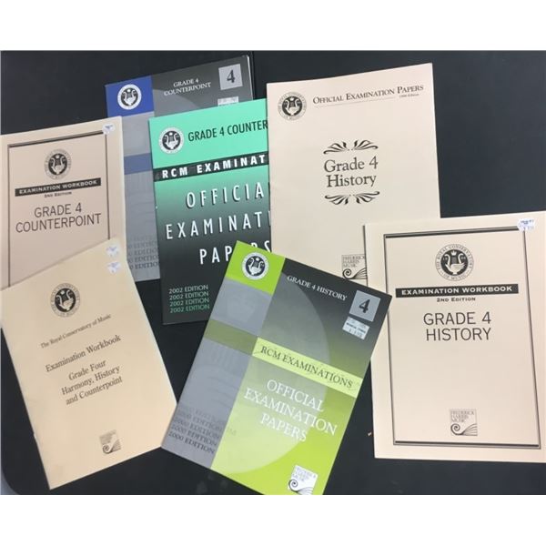 Collection of Royal Conservatory of Music Examination Books