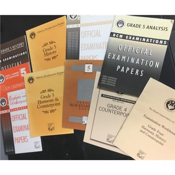 Collection of Royal Conservatory of Music Examination Books