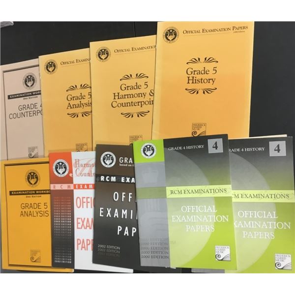 Collection of Royal Conservatory of Music Examination Books