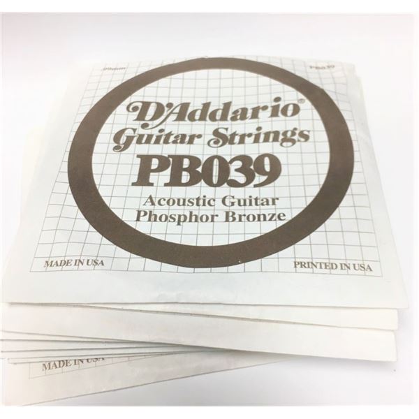 D'Addario Guitar Strings PB039-  EIGHT STRINGS