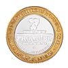 Image 2 : .999 Silver The New Frontier Las Vegas $10 Casino Limited Edition Gaming Token