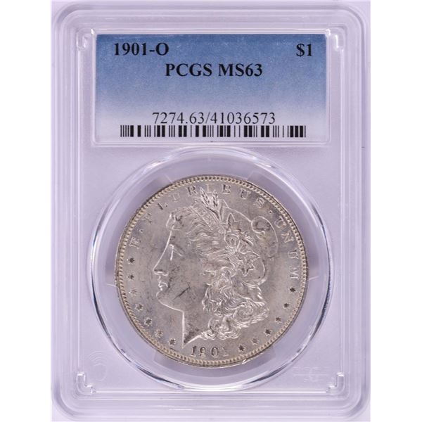 1901-O $1 Morgan Silver Dollar Coin PCGS MS63