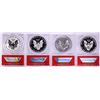 Image 2 : 2013-W $1 American Silver Eagle (4) Coin 75th Anniversary Set ANACS PR70/SP70/EU70