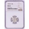 Image 1 : 1945-D Mercury Dime Coin NGC MS65