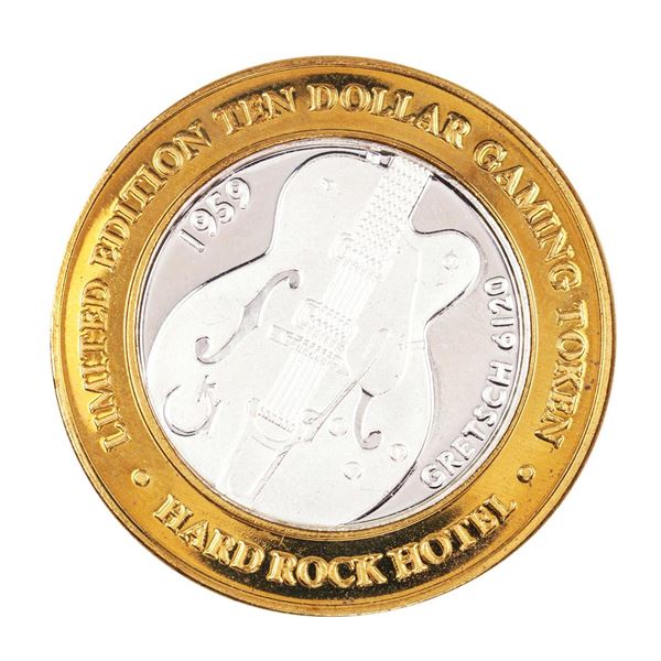 .999 Fine Silver Flamingo Las Vegas, Nevada $10 Limited Edition Gaming Token