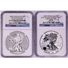 Image 1 : Lot of 2013-W $1 Proof American Silver Eagle Coins NGC SP70/PF70 Ultra Cameo