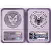 Image 2 : Lot of 2013-W $1 Proof American Silver Eagle Coins NGC SP70/PF70 Ultra Cameo