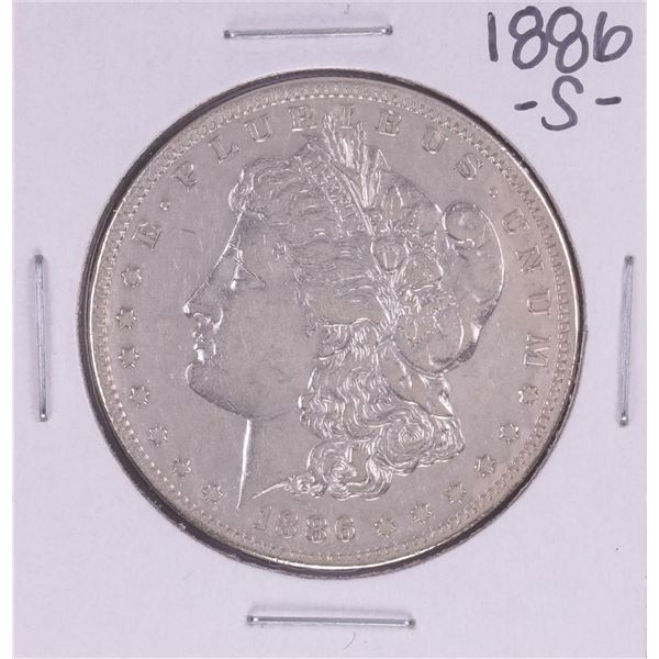 1886-S $1 Morgan Silver Dollar Coin